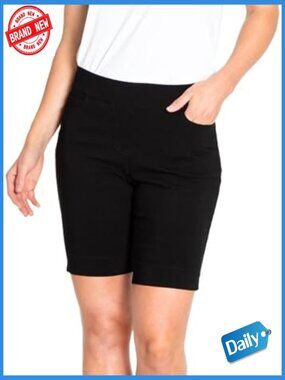 Women's Pull-On Stretch Walking Pants with Tummy Control